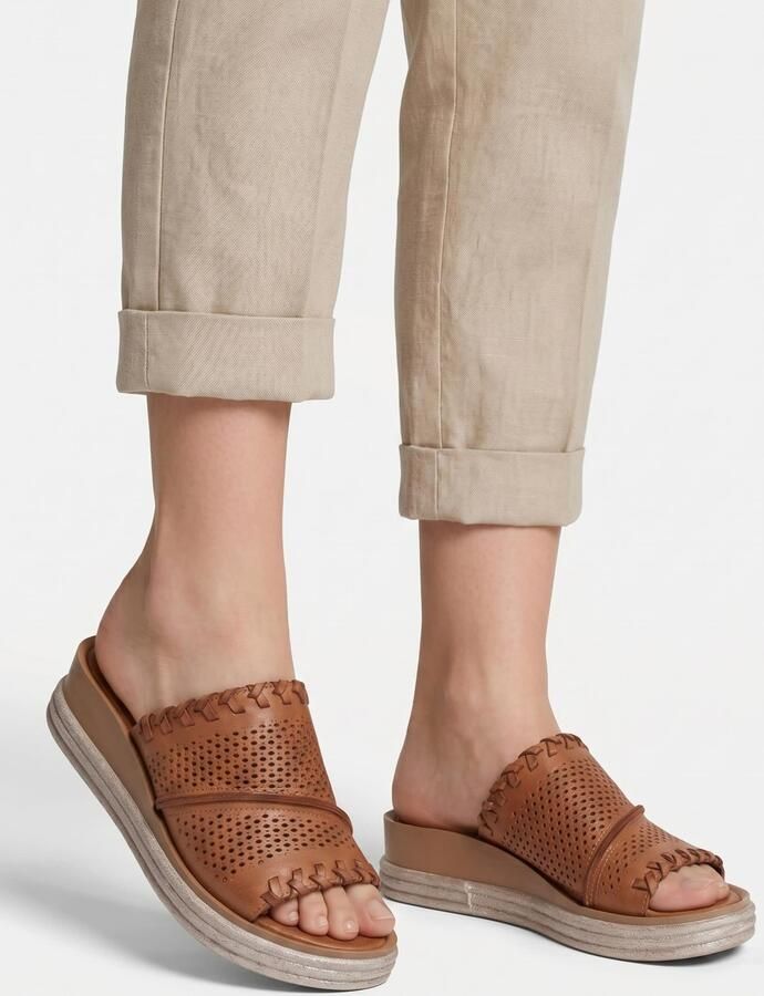 Maciejka Sandalen met sleehak L763029001 - Foto 4