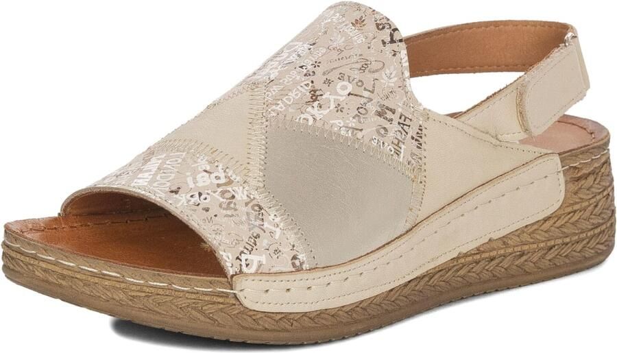 Maciejka Sandalen met sleehak L706704001 - Foto 2