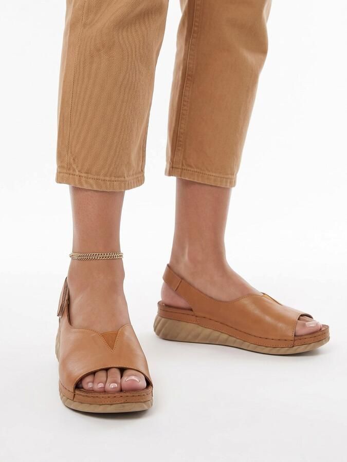 Maciejka Sandalen met sleehak L763329001 - Foto 4