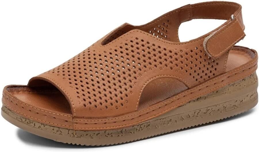 Maciejka Sandalen met sleehak L449429001 - Foto 2