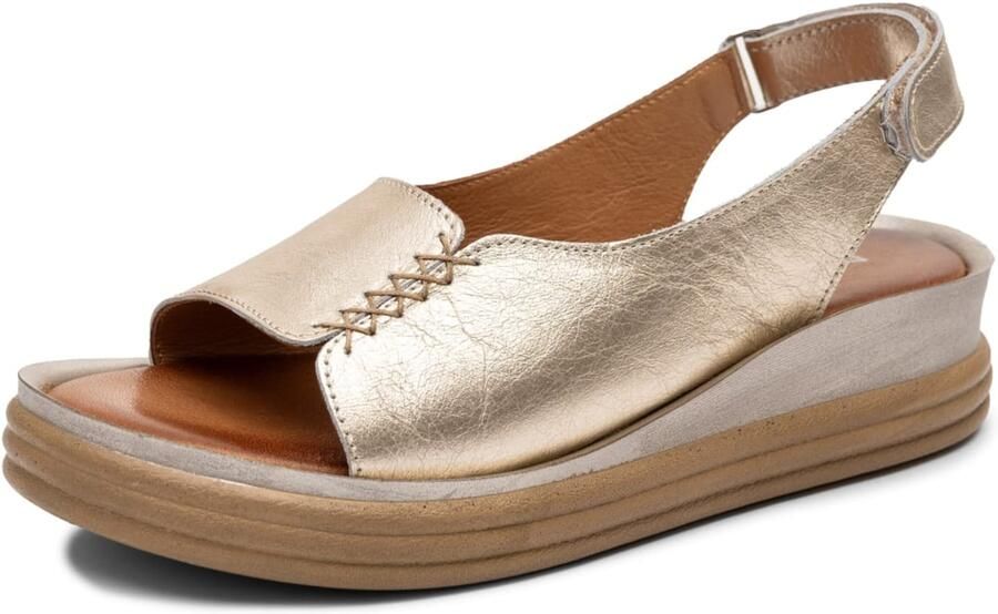 Maciejka Sandalen met sleehak L763125001 - Foto 2