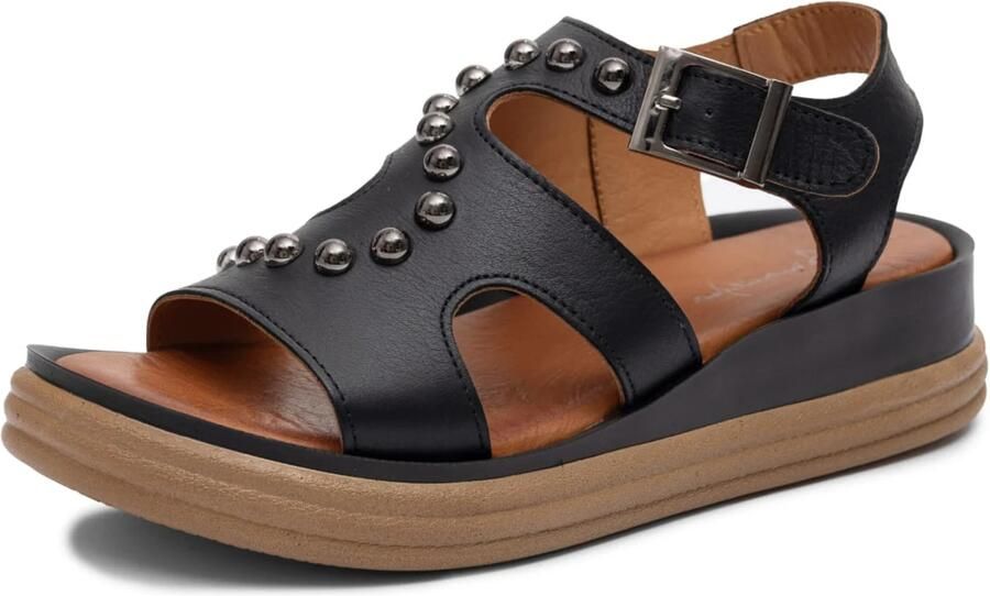 Maciejka Sandalen met sleehak L763201001 - Foto 2