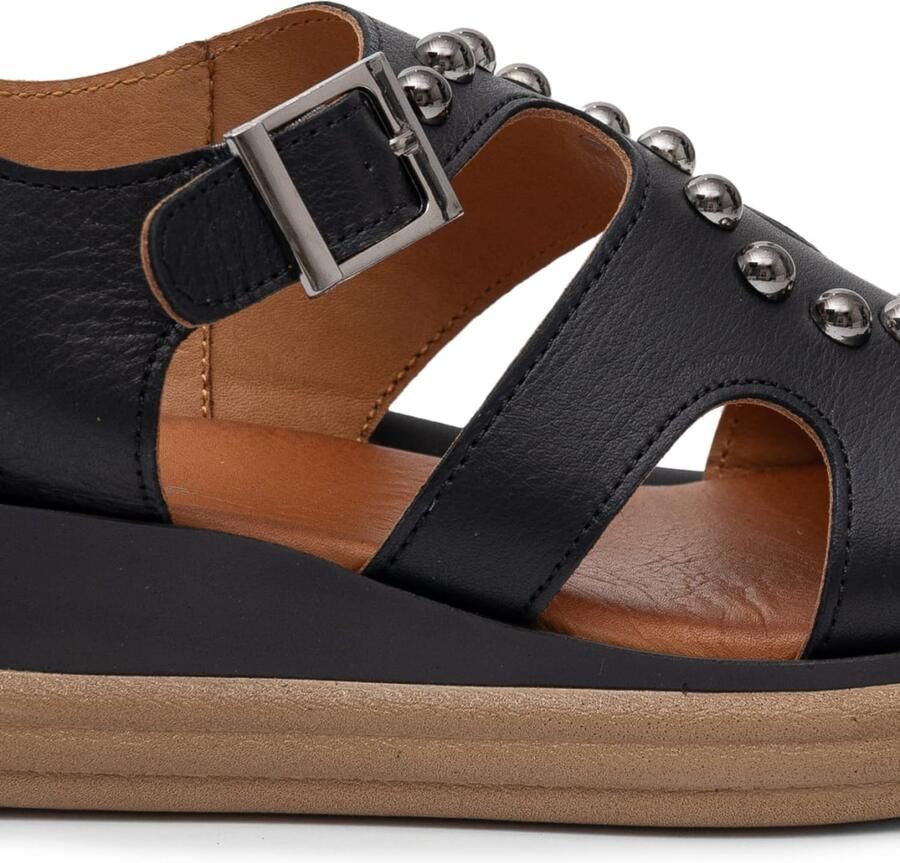 Maciejka Sandalen met sleehak L763201001 - Foto 3