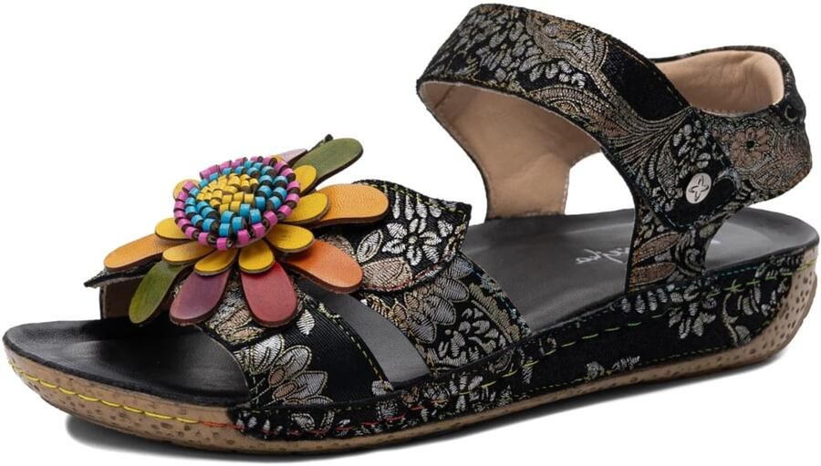 Maciejka Sandalen met riem 'K7418-01 00-1' honing - Foto 2
