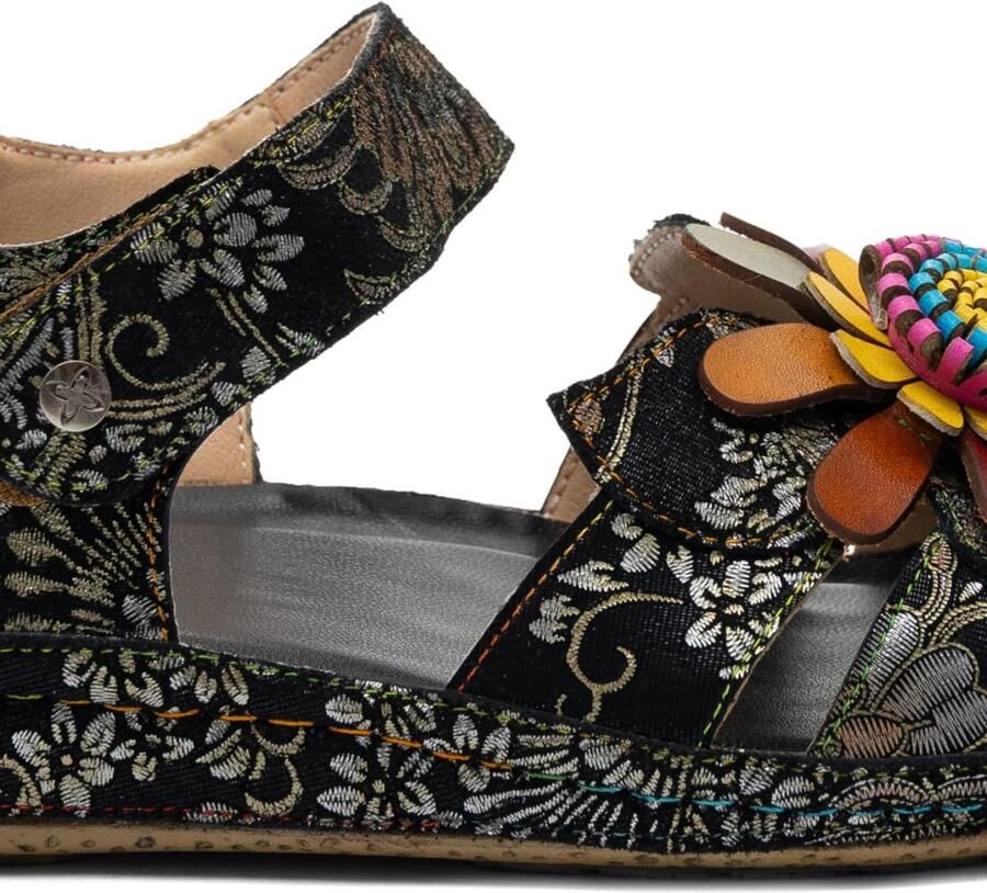 Maciejka Sandalen met riem 'K7418-01 00-1' honing - Foto 3
