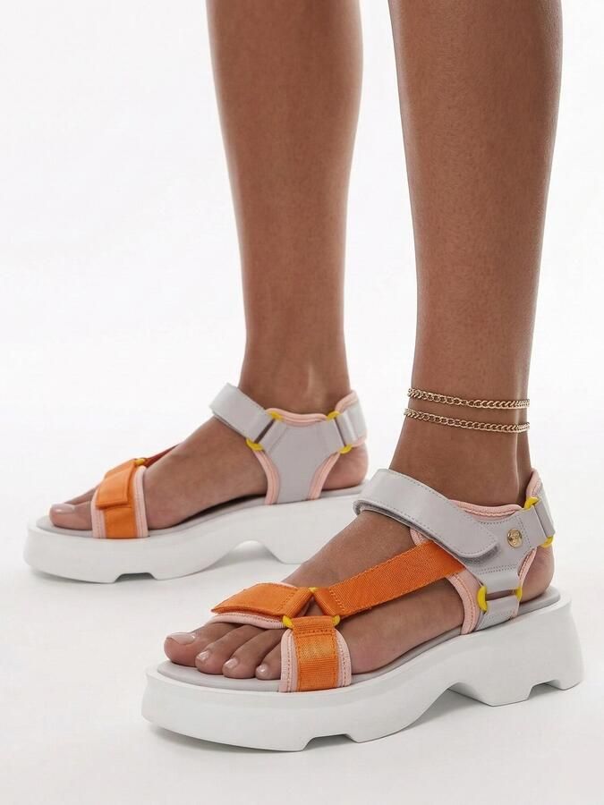 Maciejka Sandalen met riem 'K7433-18 00-7' honing - Foto 4