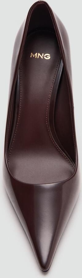MANGO Pumps 'PUNT' bruin - Foto 4