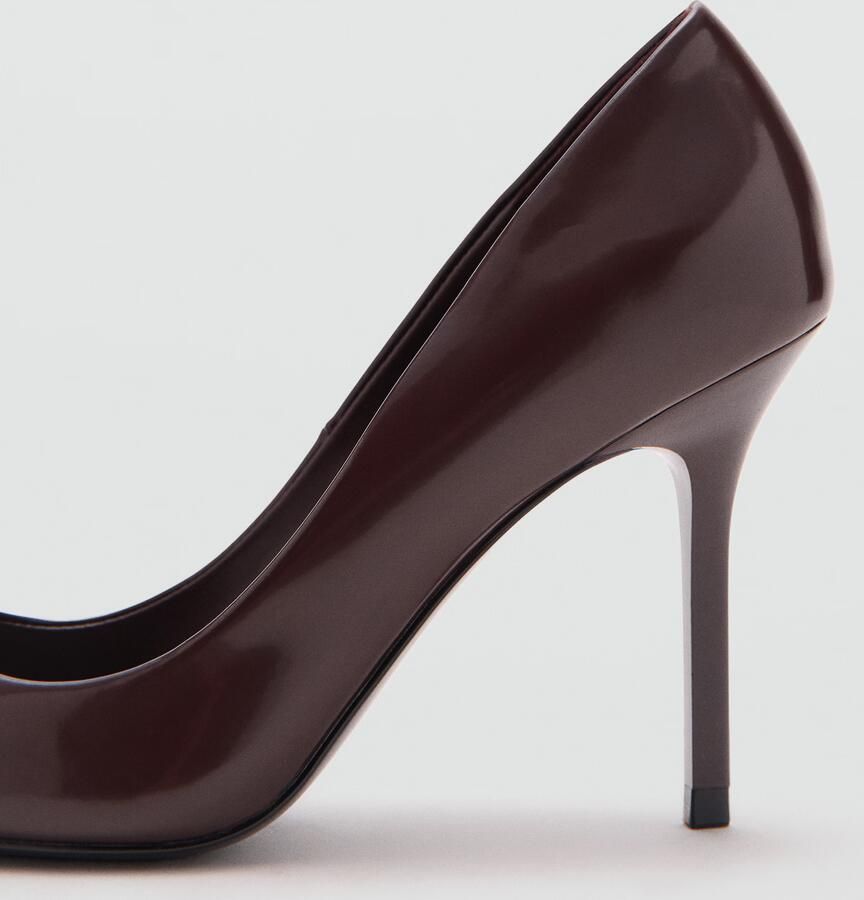 MANGO Pumps 'PUNT' bruin - Foto 5