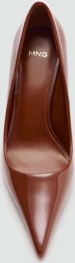 MANGO Pumps 'PUNT' bruin - Foto 4