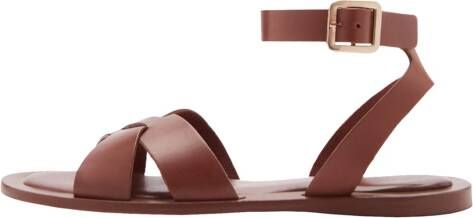 Mango Sandalen met riem 'ICE'