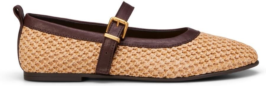 Marc O'Polo Ballerina met riempjes 'Gina' beige bruin - Foto 6