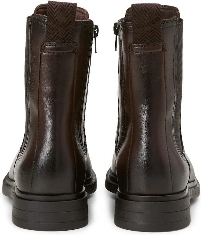 Marc O'Polo Chelsea boots donkerbruin - Foto 5