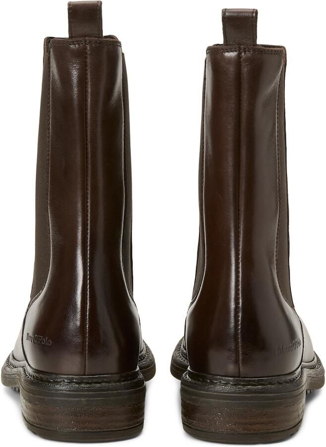 Marc O'Polo Chelsea boots donkerbruin - Foto 5