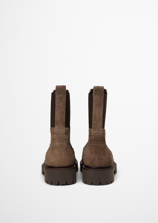 Marc O'Polo Chelsea boots donkerbruin zwart - Foto 5