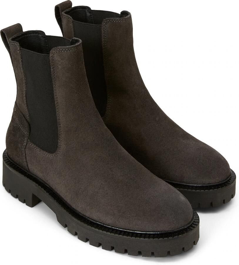 Marc O'Polo Chelsea boots donkergrijs - Foto 2