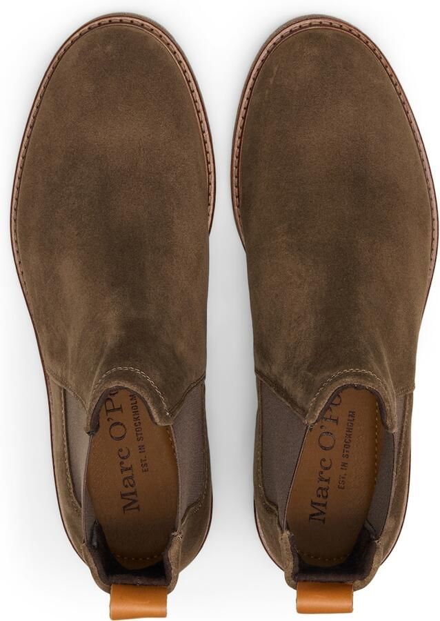 Marc O'Polo Chelsea boots 'Linus' bruin - Foto 2