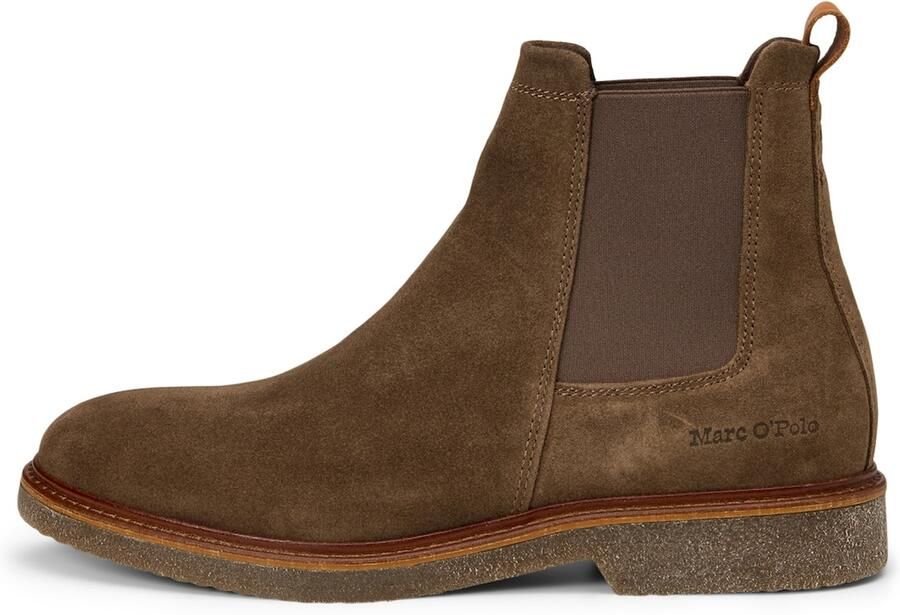 Marc O'Polo Chelsea boots 'Linus' bruin - Foto 3