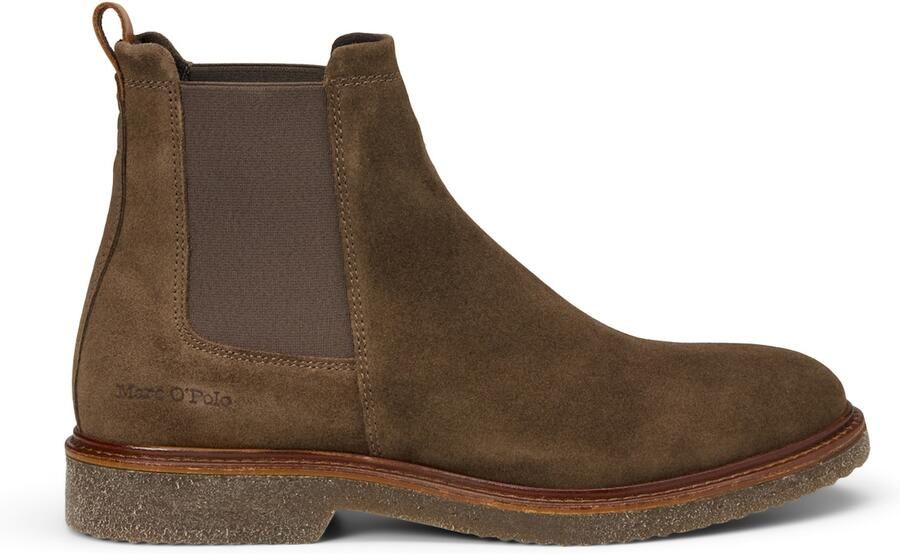 Marc O'Polo Chelsea boots 'Linus' bruin - Foto 4