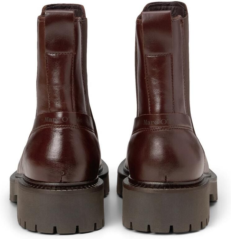 Marc O'Polo Chelsea boots 'Phia' donkerbruin - Foto 4