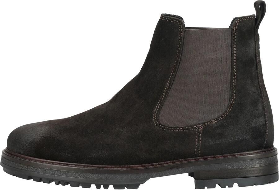 Marc O'Polo Chelsea boots 'Rony' chocoladebruin