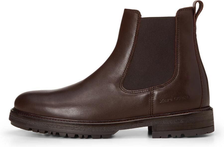 Marc O'Polo Chelsea boots 'Rony ' donkerbruin - Foto 4