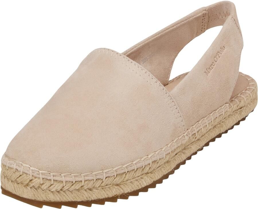 Marc O'Polo Espadrilles van suède van echt leer model 'GEM'
