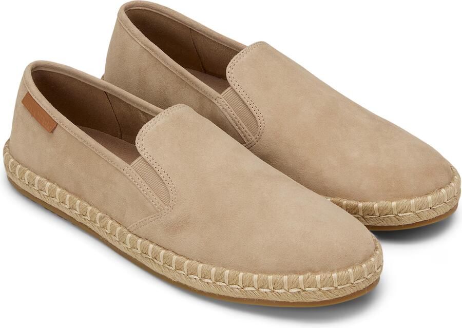 Marc O'Polo Espadrilles van echt leer met logopatch - Foto 3