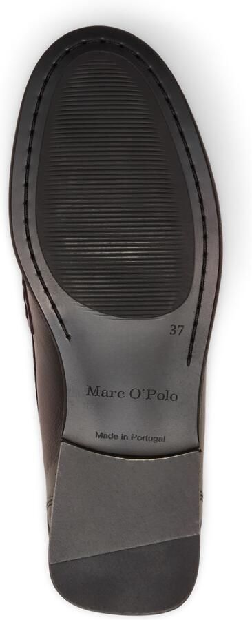 Marc O'Polo Instappers ' Fiona' donkerrood - Foto 4