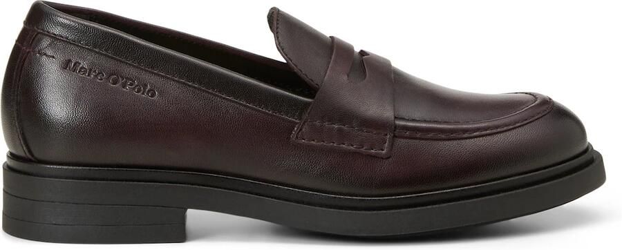 Marc O'Polo Loafers van echt schapenleer model 'Paula 34'