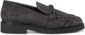 Marc O'Polo Loafers van echt rundleer model 'Erin 3' - Donkergrijs