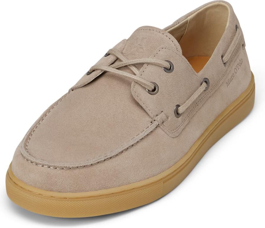 Marc O'Polo Mocassins 'Karo' lichtbruin - Foto 3