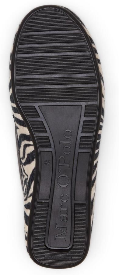 Marc O'Polo Mocassins 'Selma' zwart wolwit - Foto 3