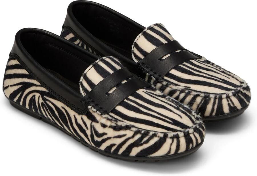 Marc O'Polo Mocassins 'Selma' zwart wolwit - Foto 2