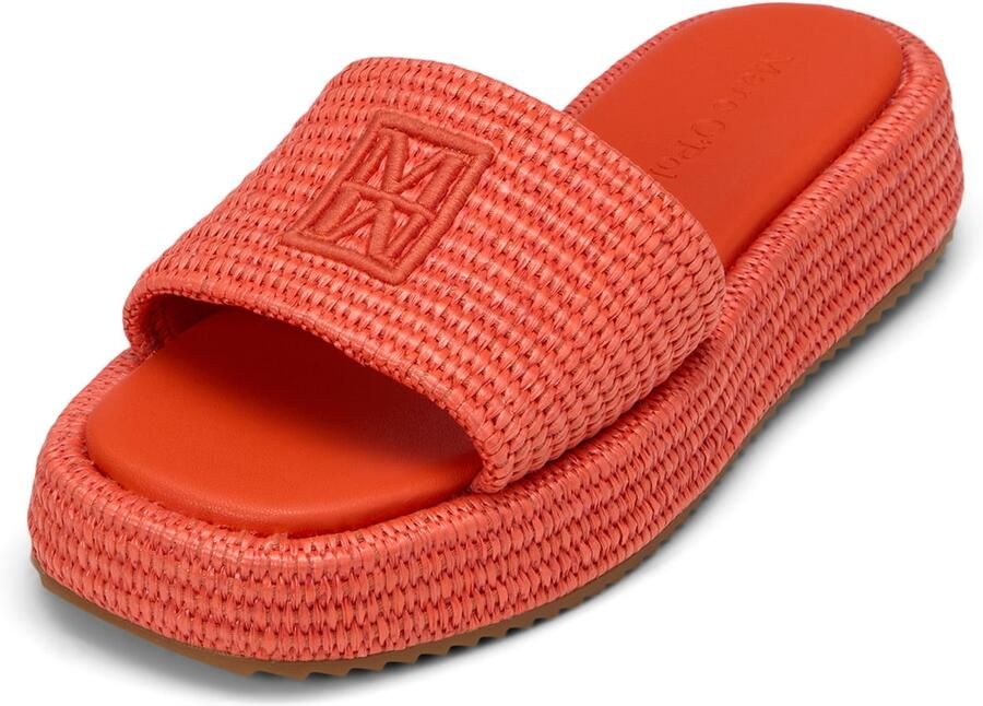 Marc O'Polo Muiltjes 'Larissa' lichtoranje