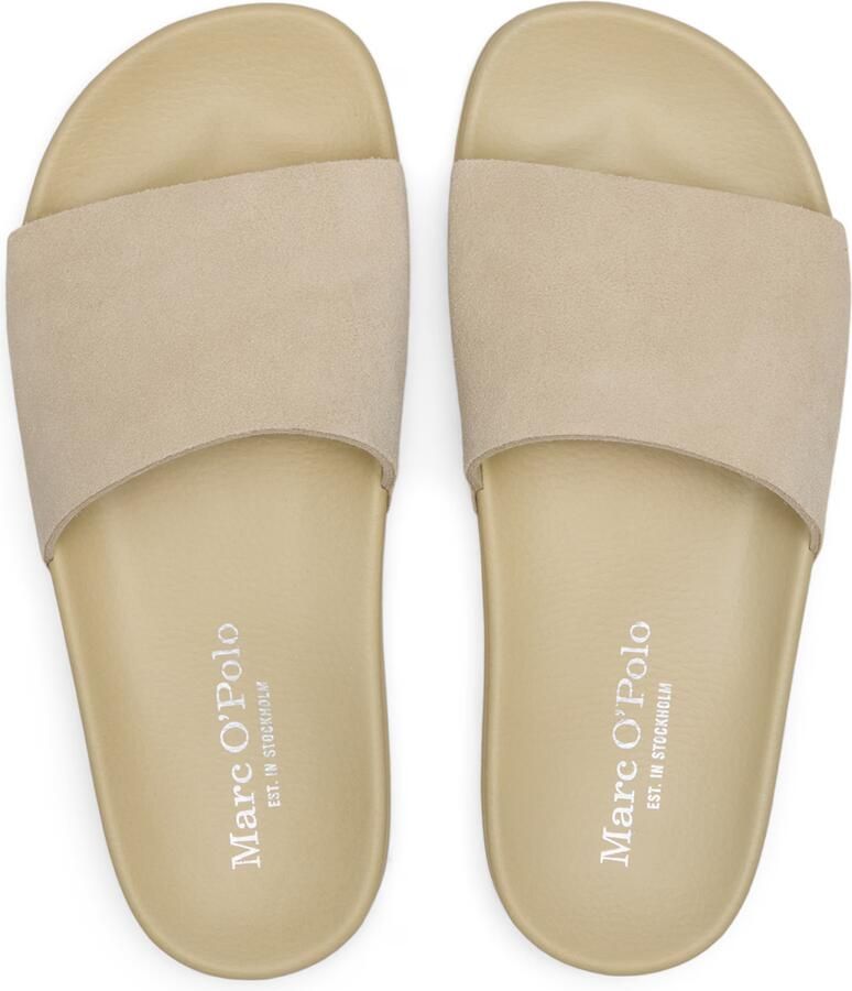 Marc O'Polo Badslippers met labelreliëf - Foto 2