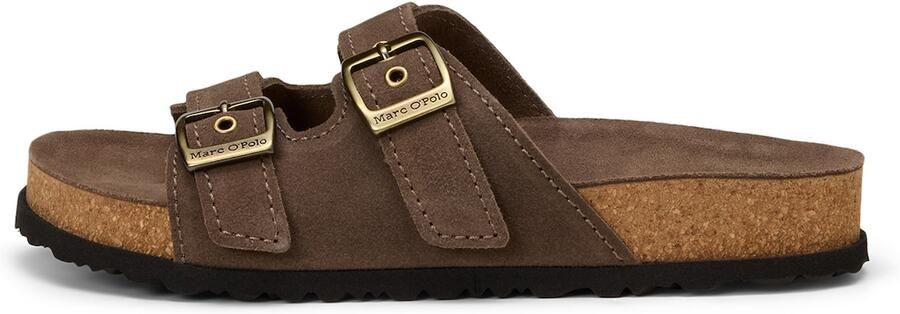 Marc O'Polo Muiltjes 'Quinn' chocoladebruin
