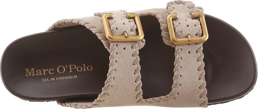 Marc O'Polo Muiltjes taupe - Foto 5