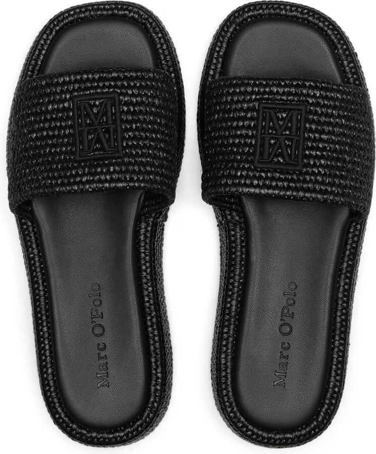 Marc O'Polo sandalen van stro- vlechtwerk model 'LARISSA' - Foto 2