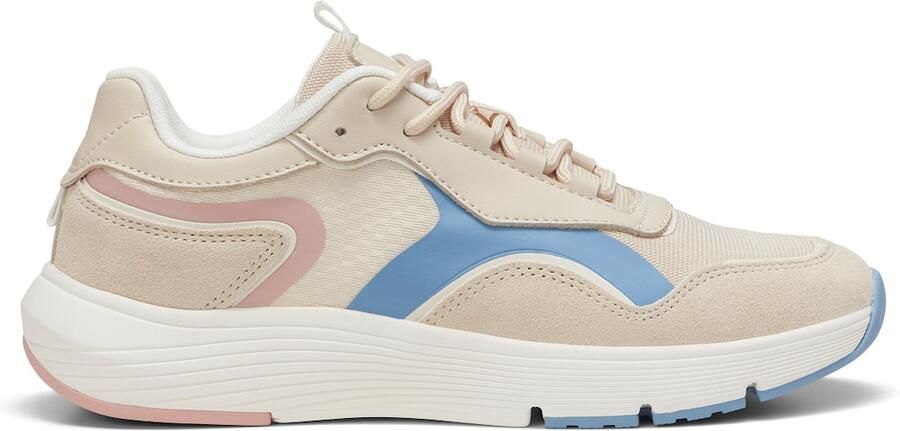 Marc O'Polo Sneakers laag beige blauw - Foto 4