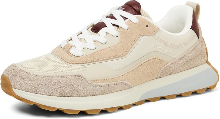 Marc O'Polo Low-top-sneakers van echt leer - Foto 2