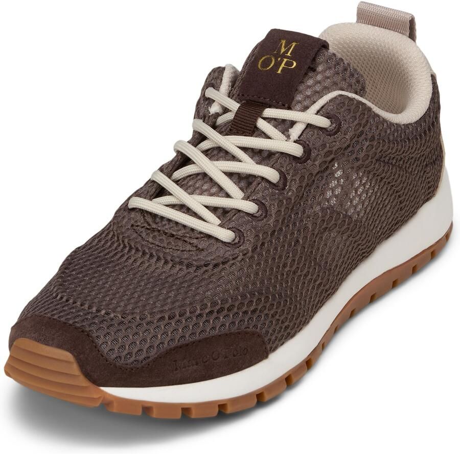 Marc O'Polo Sneakers laag 'Bella' bruin donkerbruin grijs