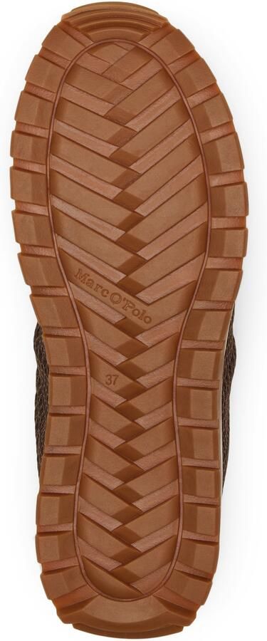 Marc O'Polo Sneakers laag 'Bella' bruin donkerbruin grijs - Foto 4