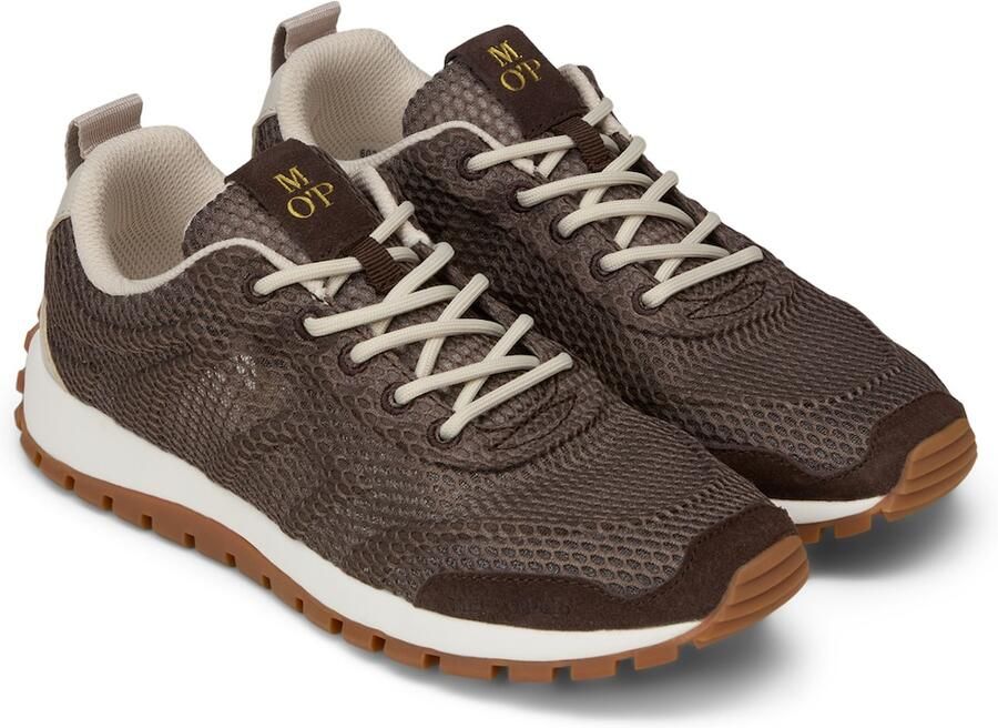 Marc O'Polo Sneakers laag 'Bella' bruin donkerbruin grijs - Foto 2