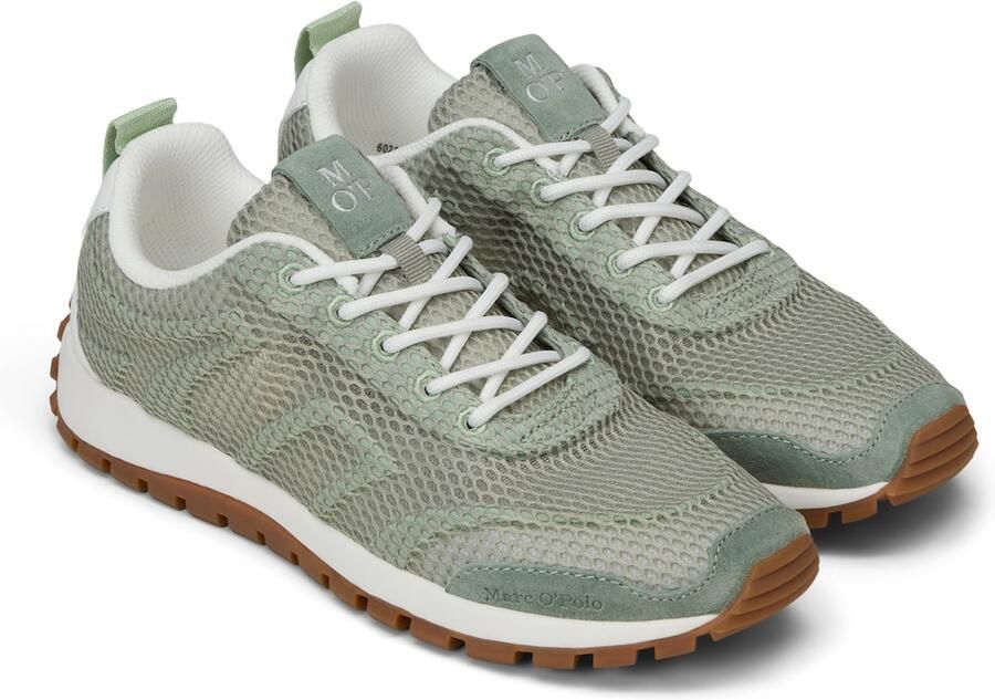 Marc O'Polo Sneakers laag 'Bella' lichtgroen offwhite - Foto 2