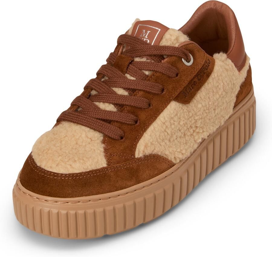 Marc O'Polo Sneakers laag bruin cappuccino