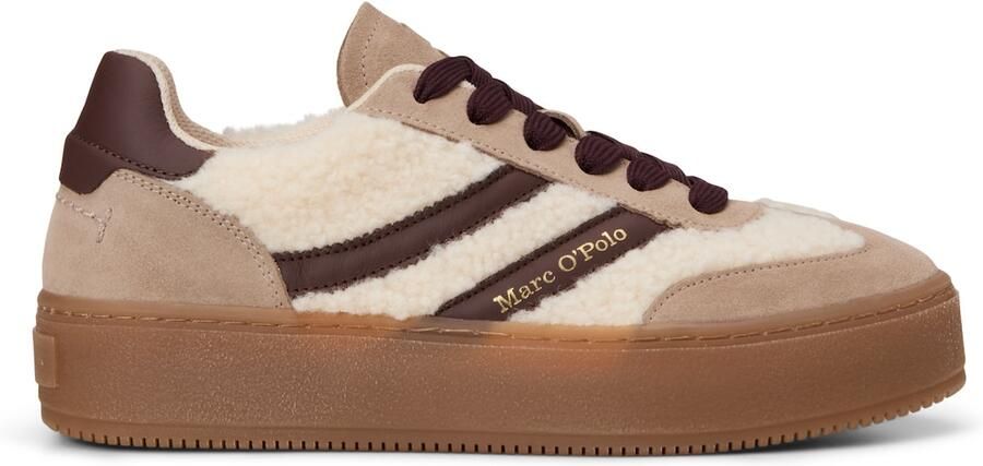 Marc O'Polo Sneakers laag bruin - Foto 4