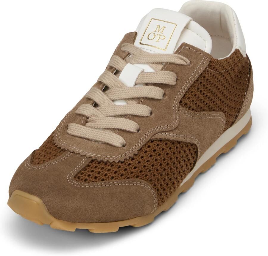 Marc O'Polo Low-top-sneakers van leermix Model 'FABIANA 4M' - Foto 2