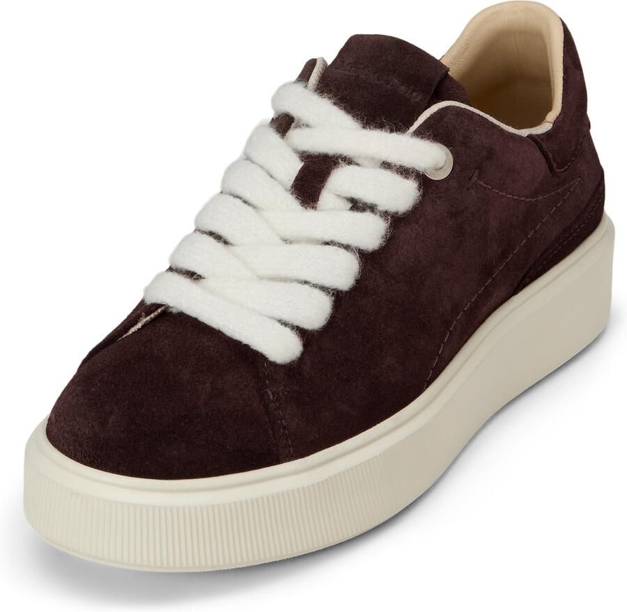 Marc O'Polo Sneakers laag 'Cora' donkerbruin