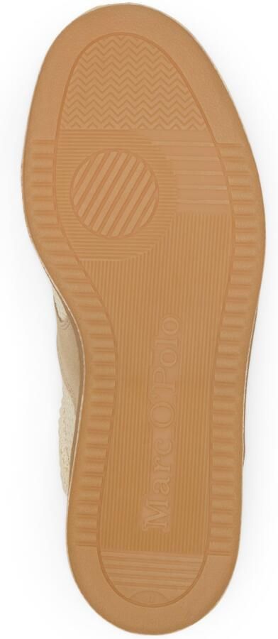 Marc O'Polo Sneakers laag 'Court' beige wolwit - Foto 4
