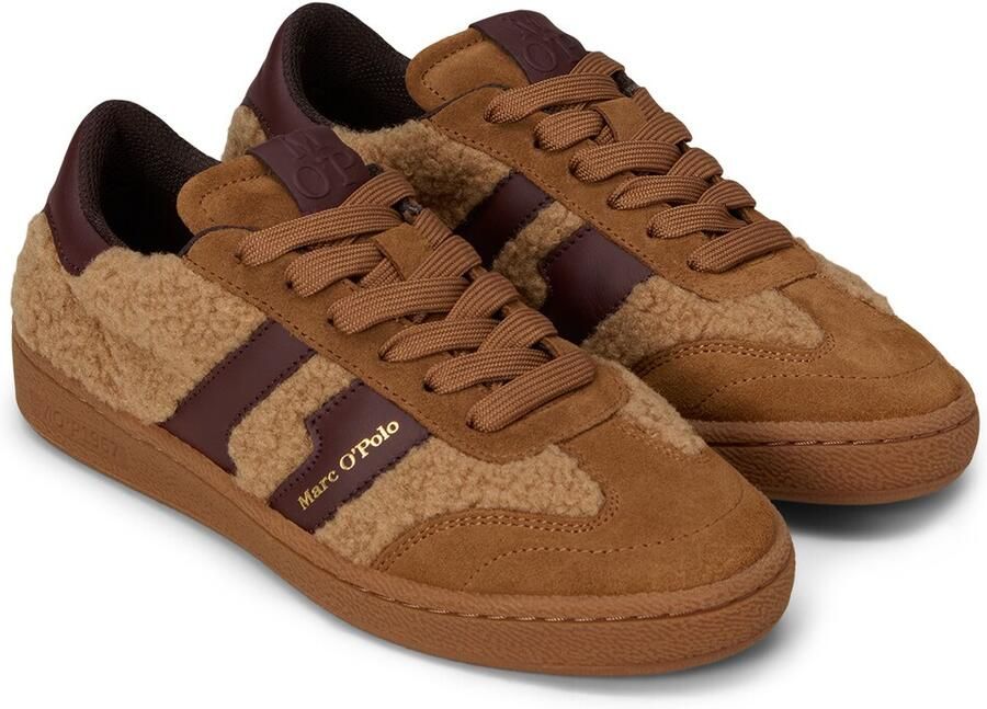 Marc O'Polo Sneakers laag 'Court' bruin cognac - Foto 2